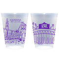 Shatterproof Cup 8 Pack {Lsu - Skyline - Baton Rouge}