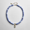Blue Sodalite Janette Beaded Ring Necklace