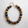 Black/Brown Jane Beaded Necklace