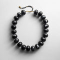 Joan Semi-Precious Necklace - Obsidian