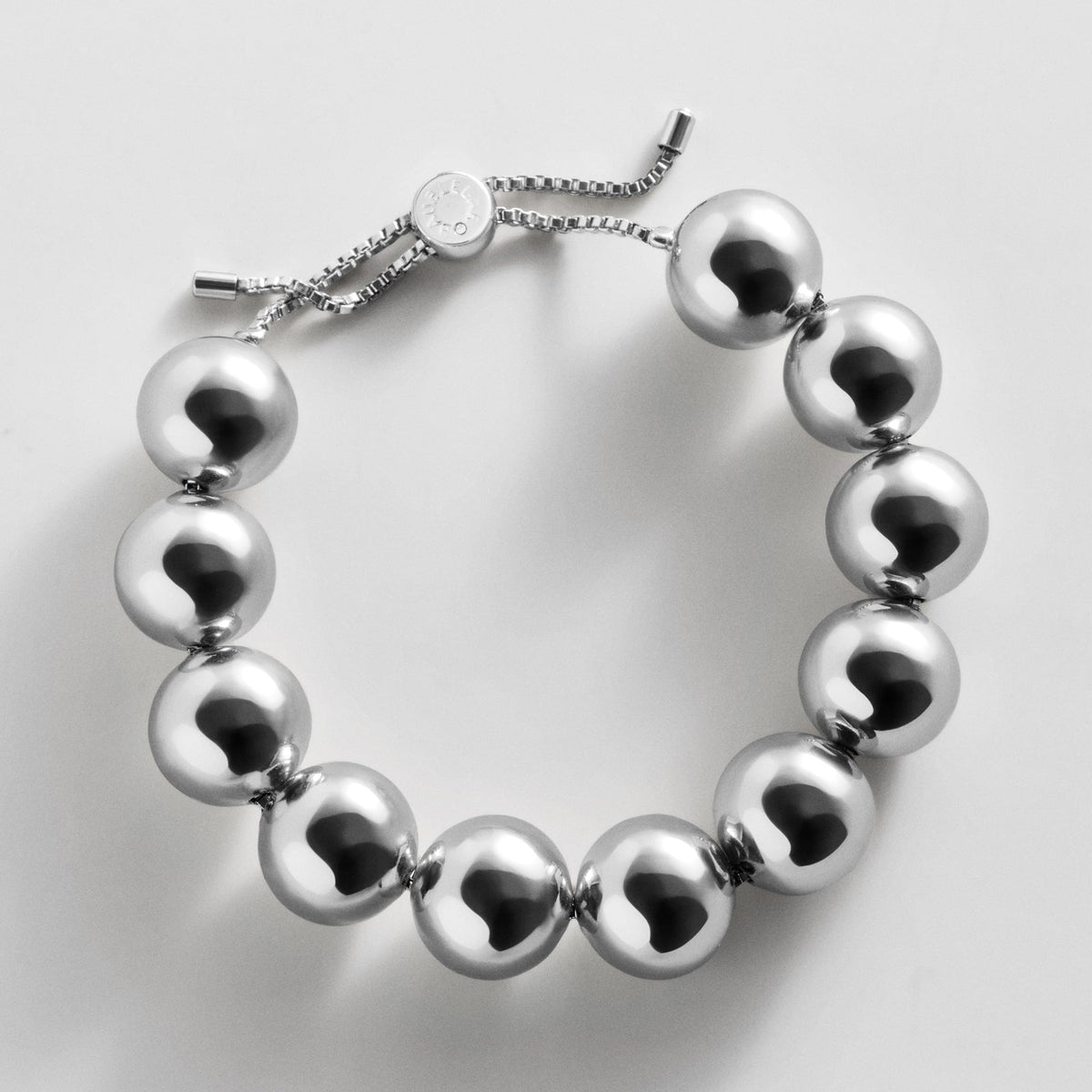 Silver Jane Beaded Bracelet