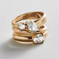 Angela Gold Ring Set