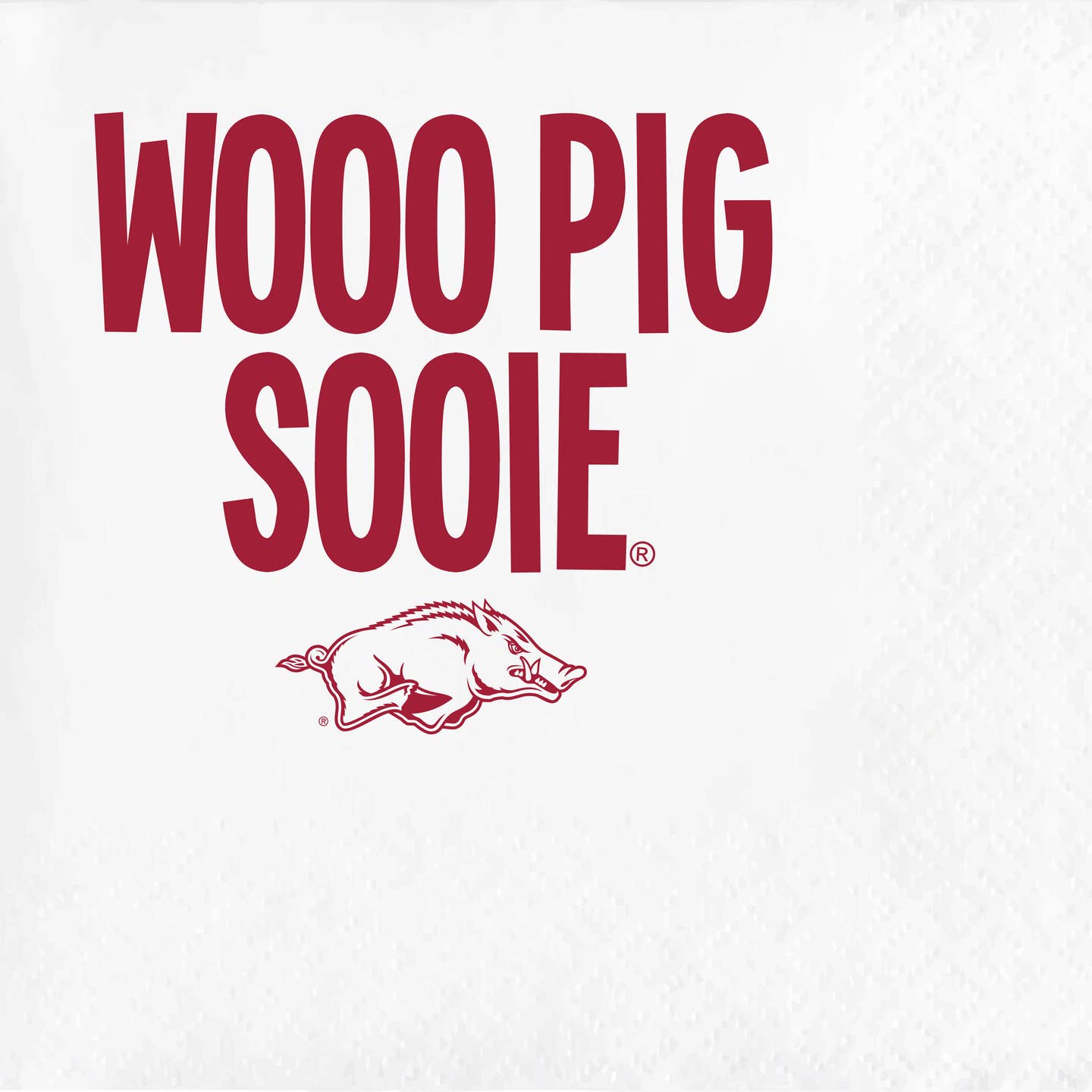 Napkin Pack - University of Arkansas/Wooo Pig Sooie