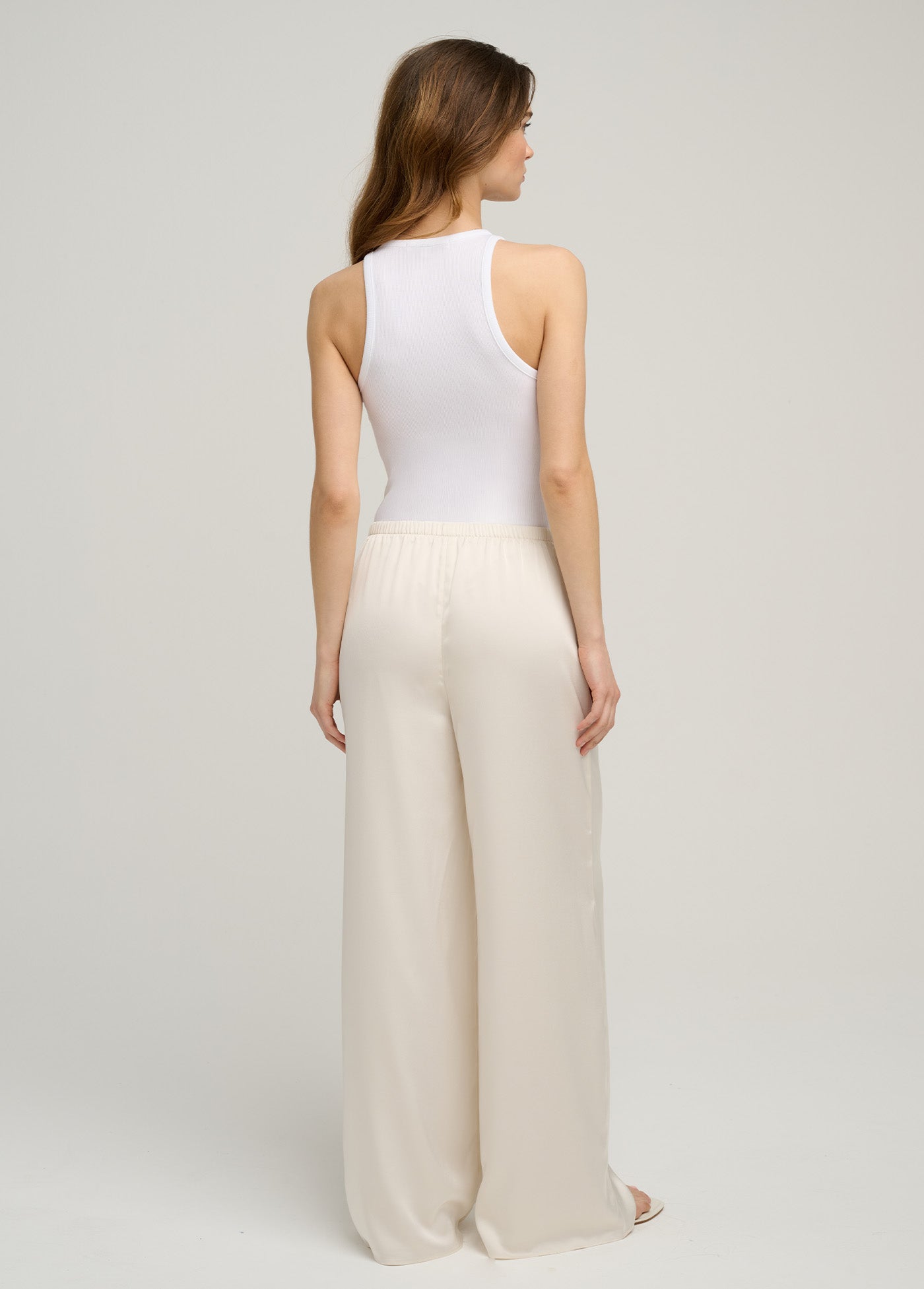 The Everything Wide Leg Pant - Ivory
