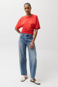 WES HIGH RISE BARREL JEAN - SPECTACLE