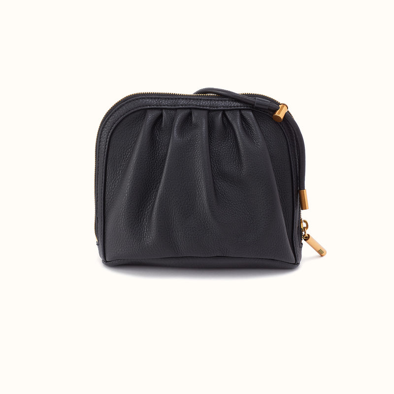 Isabelle Crossbody - Pebbled Leather | Black