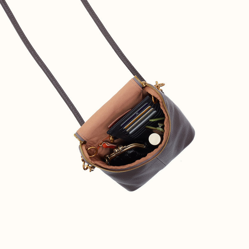 Fern Duo Crossbody Pebbled Leather | Hearthstone