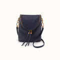 Fern Duo Crossbody - Pebbled Leather | Ink Navy