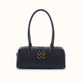 Sadie Satchel - Pebbled Leather Black