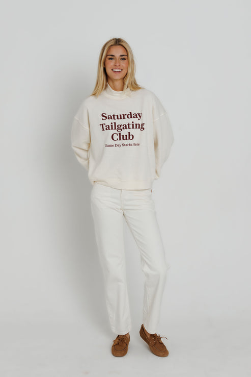 Saturday Tailgating Club - Mockneck