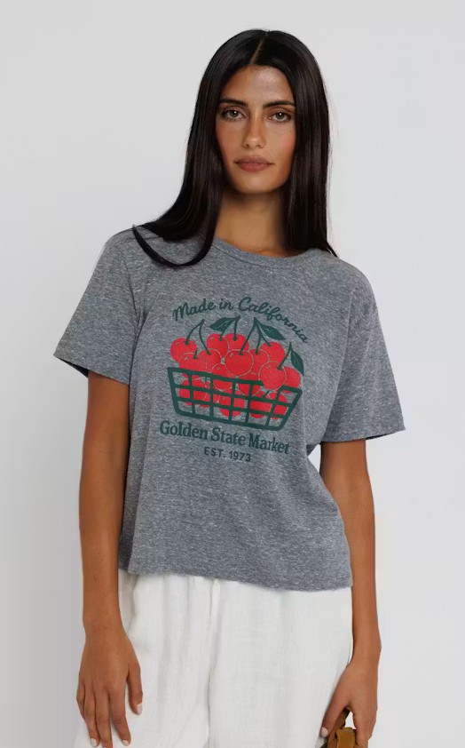 CALIFORNIA CHERRIES EVERYDAY TEE