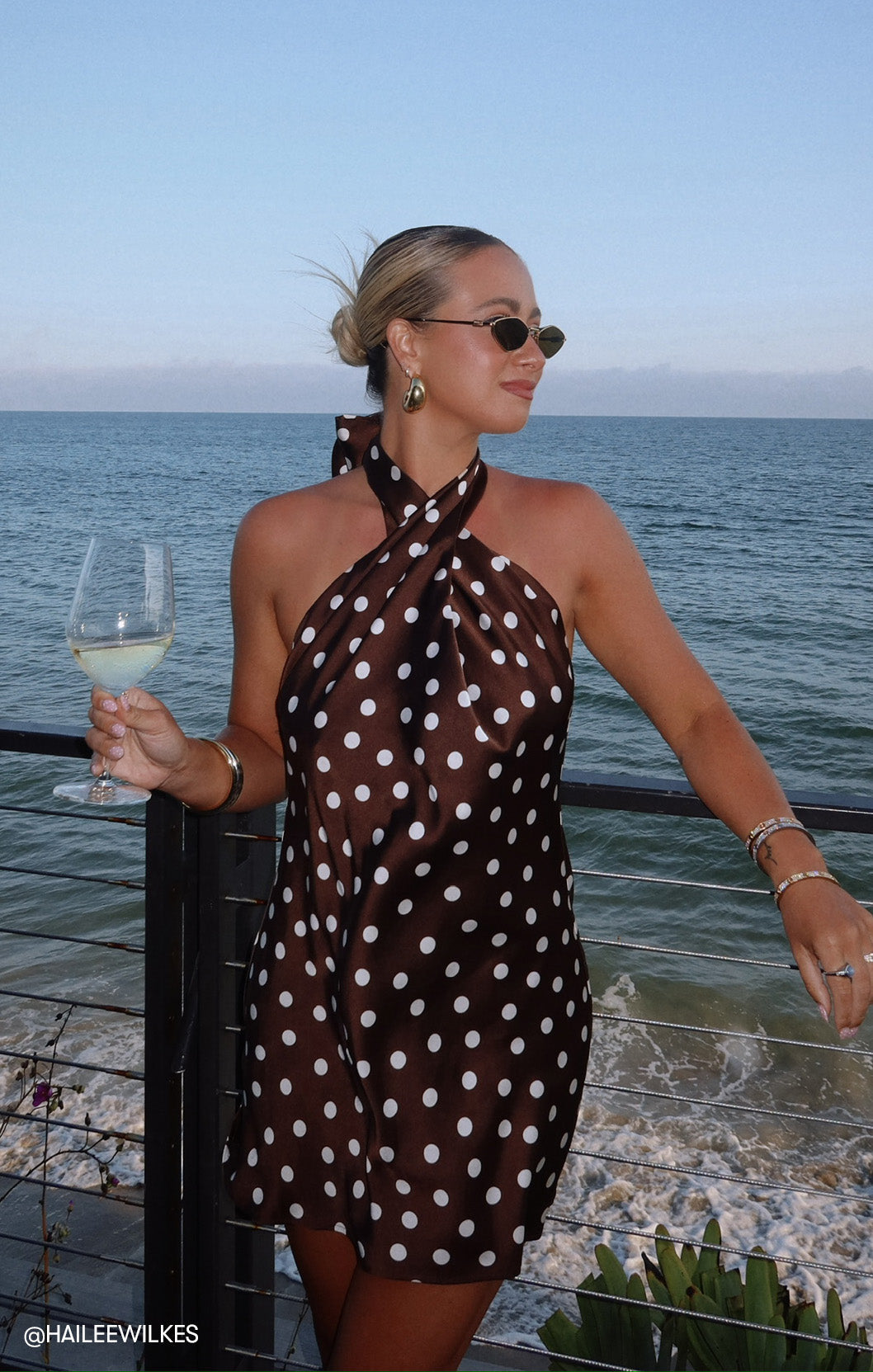 Jasmine Tie Mini Dress