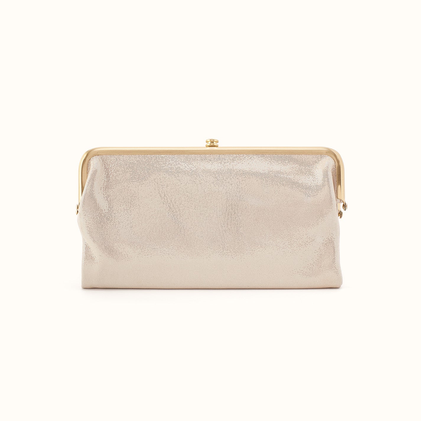 Lauren Clutch-Wallet In Sand Shimmer