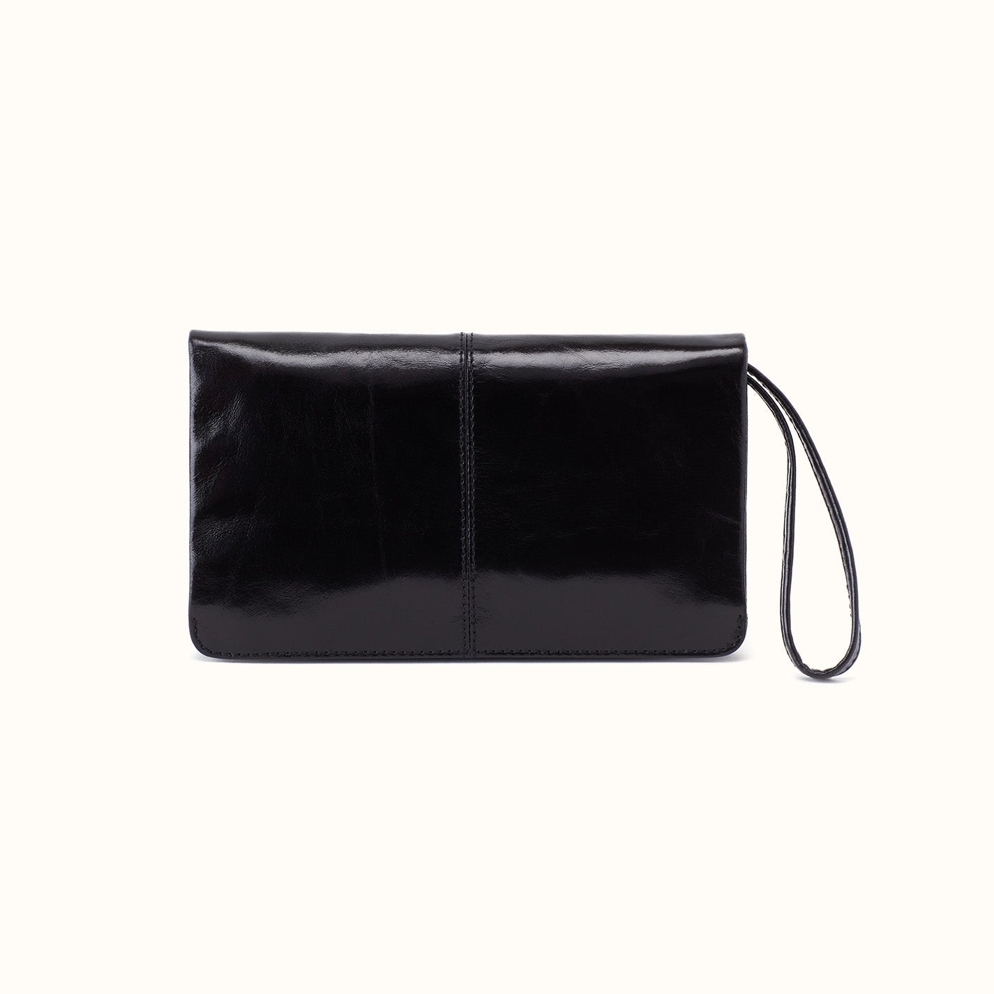 Evolve Wristlet - Polished Leather | Black