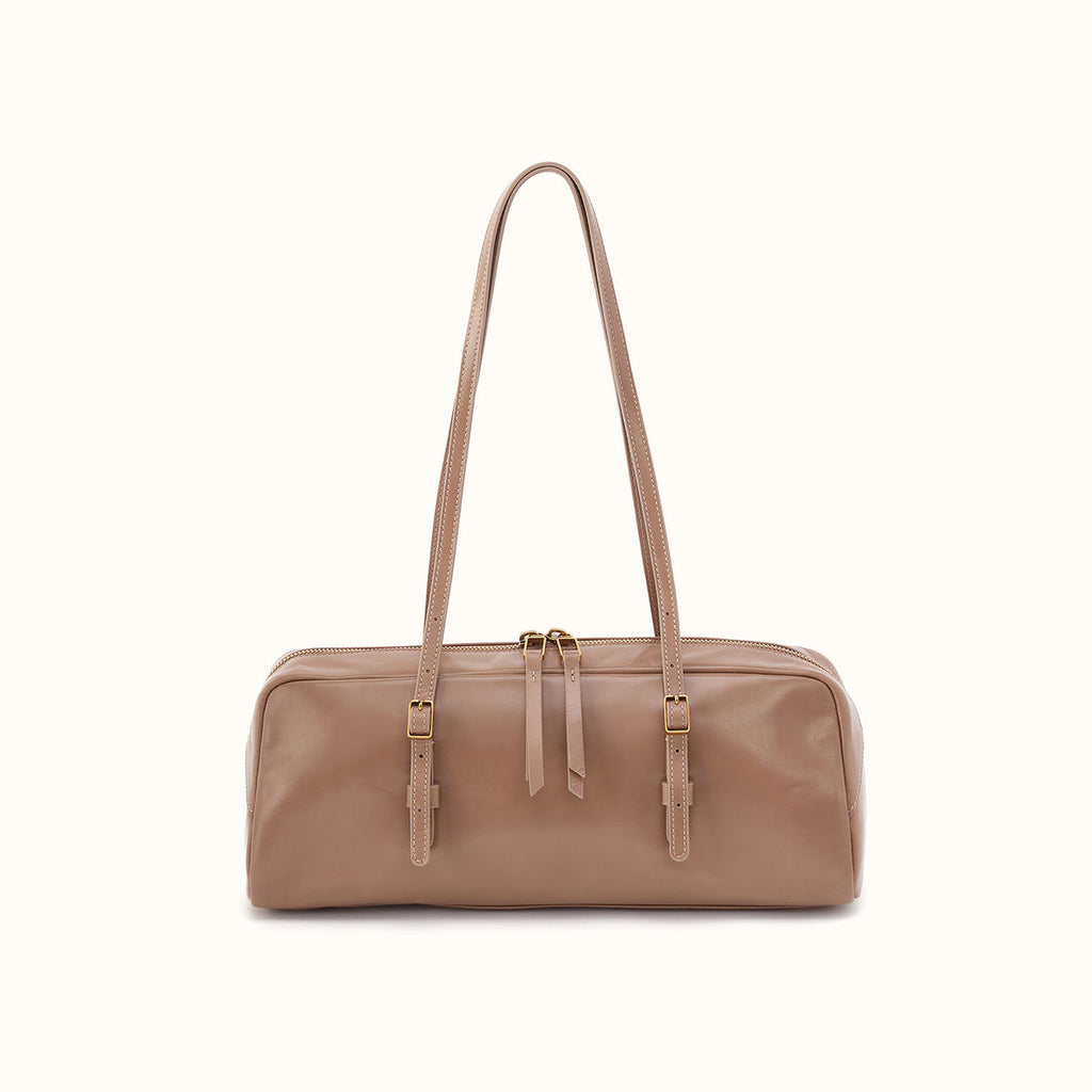 Scottie Satchel -  Polished Leather Woodsmoke