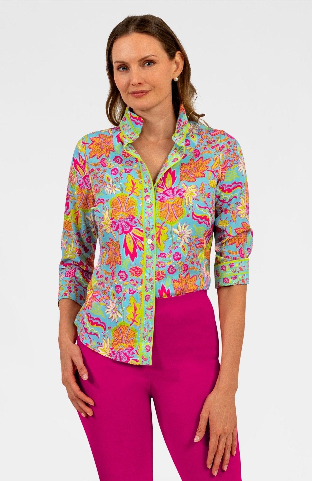 Boyfriend Shirt - Blooming Party
