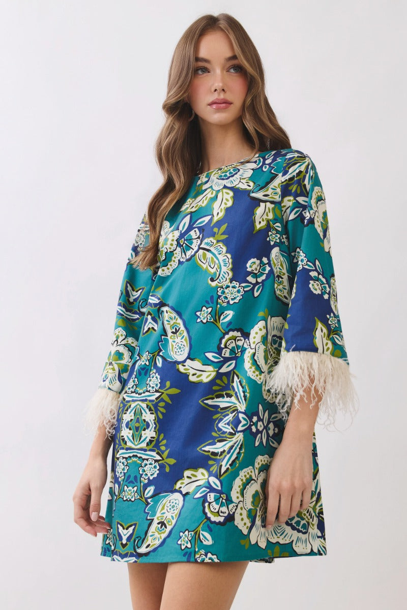 Finch Paisley Dress