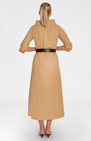 Cosmopolitan Dress- Solid Khaki