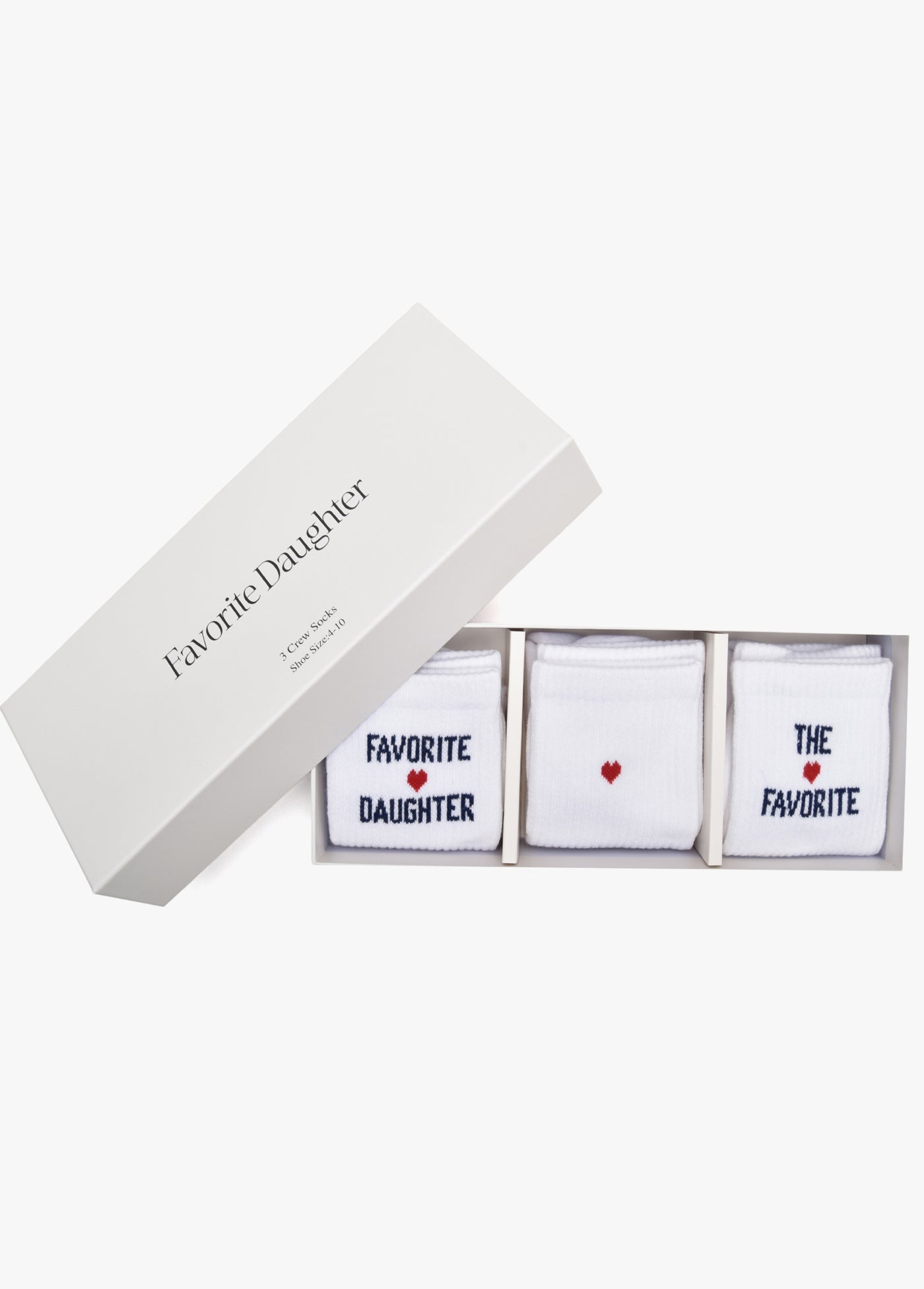 FAVORITE DAUGHTER THE HEART SOCK SET
