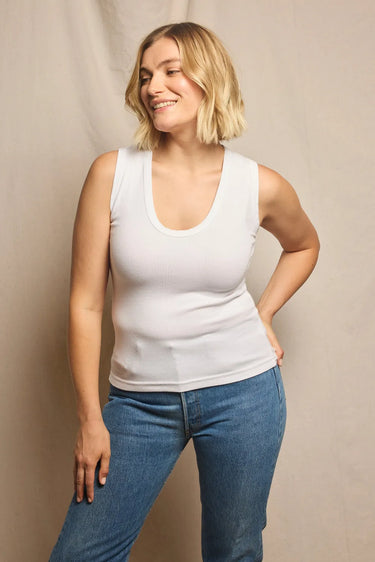 Jordan Tank - White