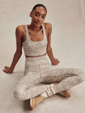 freesoft cori bra-ivory abstract feather