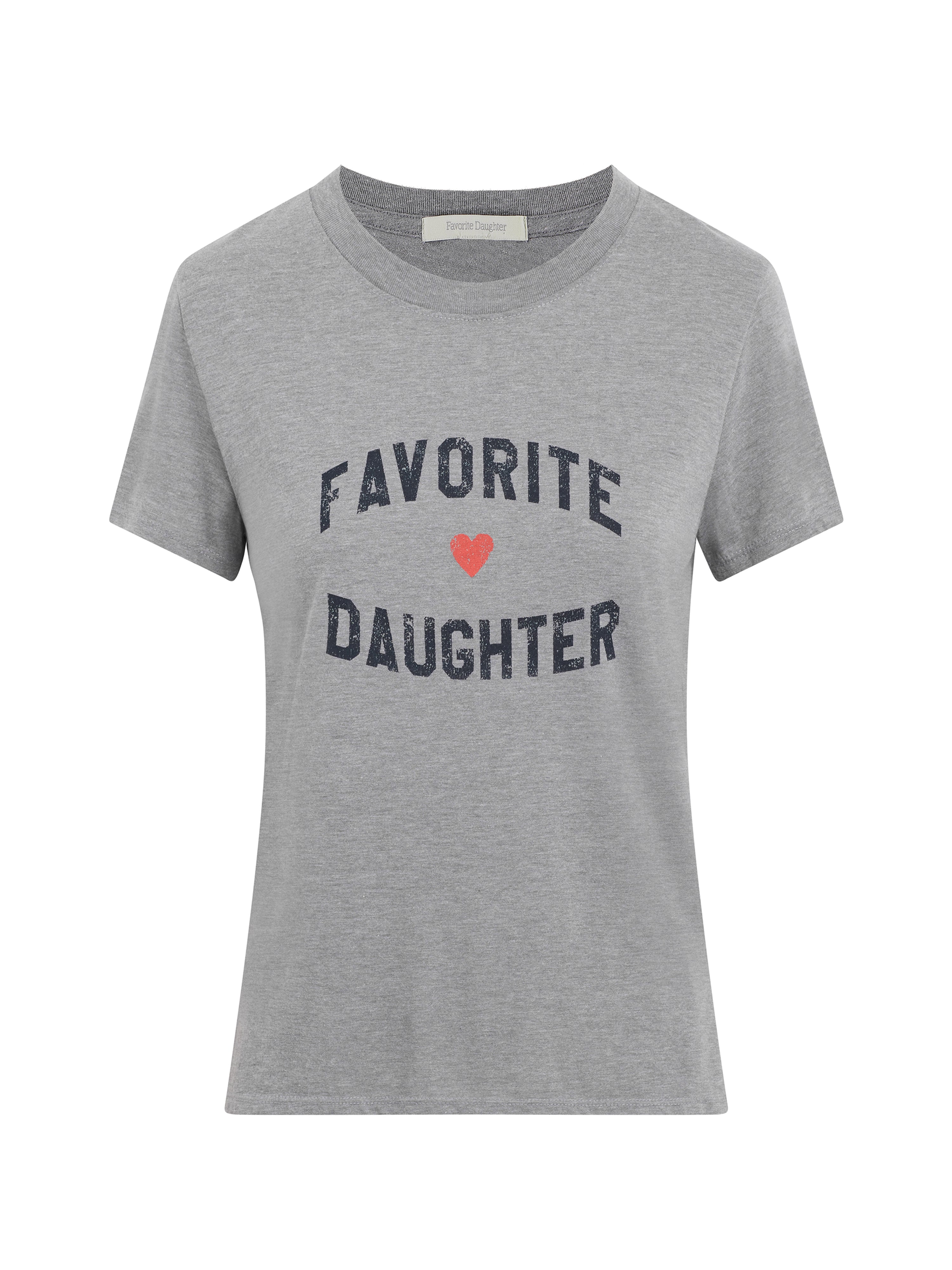 Favorite Daughter Tee - Heather Grey