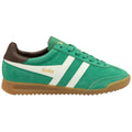 WOMEN'S TORPEDO SNEAKERS JADE/OFF WHITE/DARK BROWN