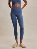 freesoft high rise legging 25 - bijou blue